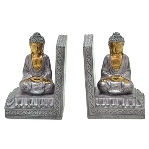 585-043 PORTA LIVROS BUDA 23X8X15CM
