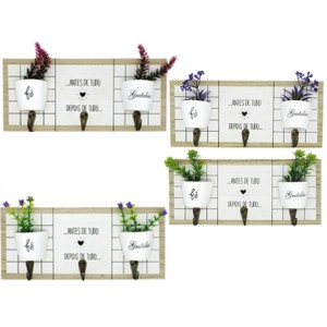 SXNN-5238 PORTA CHAVES 28X12CM