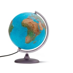 0333ALFGPB1NF046 GLOBO 30 CM ALTO ( FSICO EM RELEVO ) PORTUGUES COM LUZ