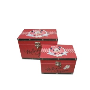 274-046 JOGO 2 CAIXAS MINNIE